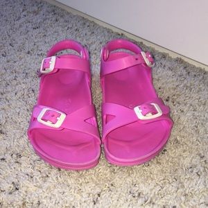 Girls Birkenstock sandals size 30(US 12)